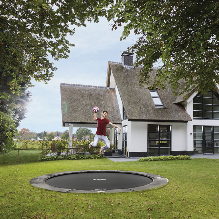 How to Install Inground Trampolines Sunken Trampoline Guide